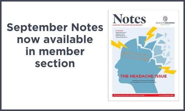 September Notes now available in member section